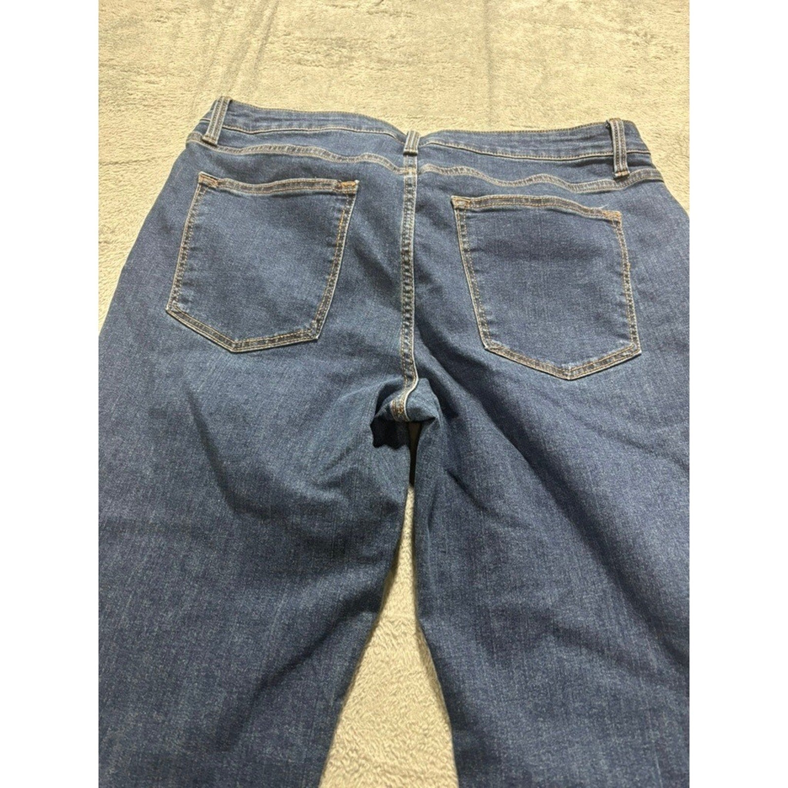 No Boundaries Juniors High Rise Skinny Jeans Size 16 Blue Medium Wash Stretch