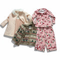 Tommy Bahama 12-18M Girl 5 Pc Holiday Lot Fair Isle Cardigan Coat Tulle Dress PJ