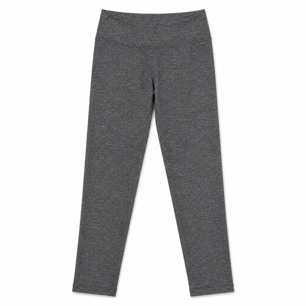 Athleta Size XS Gray Herringbone Textured Leggings Full-Length Athletic