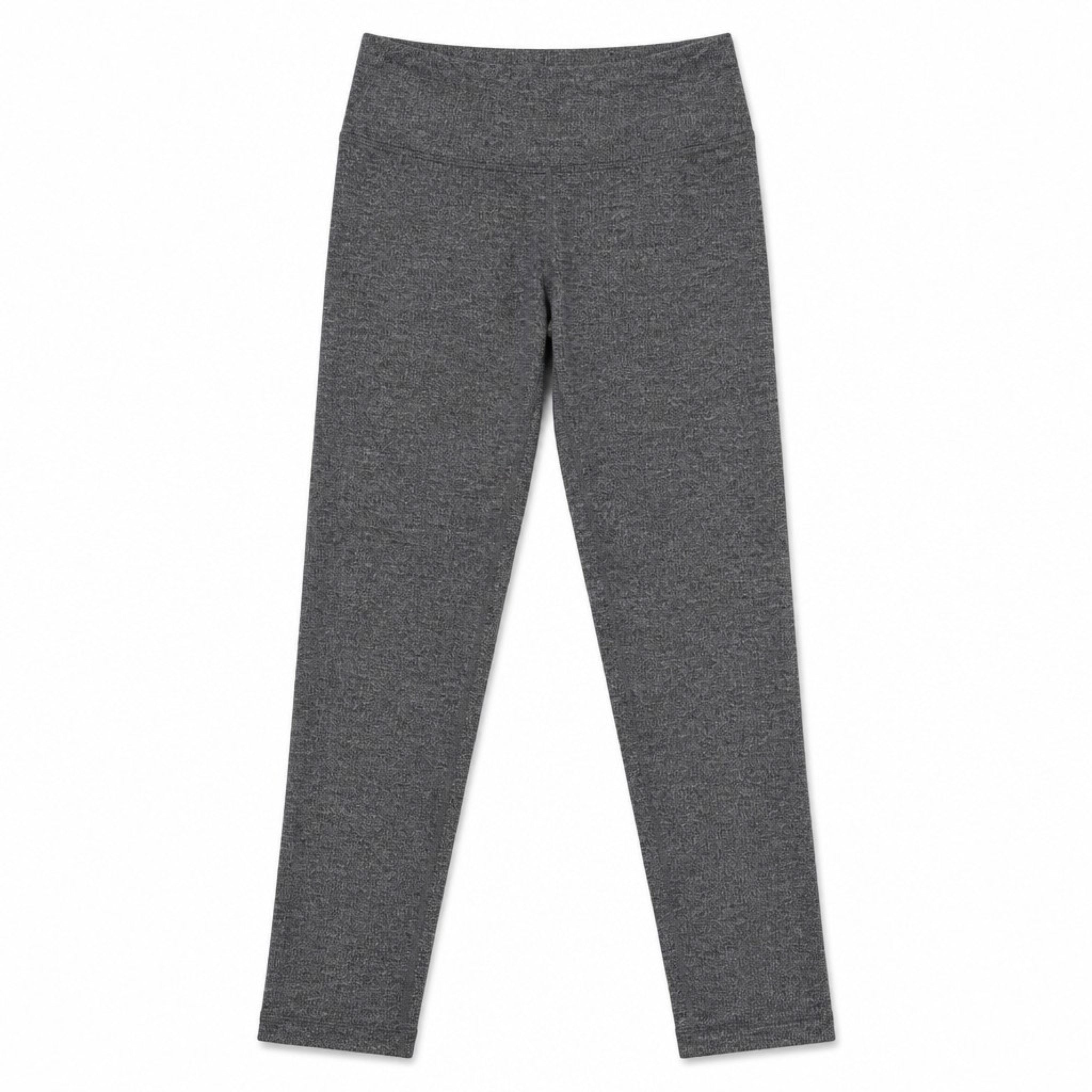 Athleta Size XS Gray Herringbone Textured Leggings Full-Length Athletic