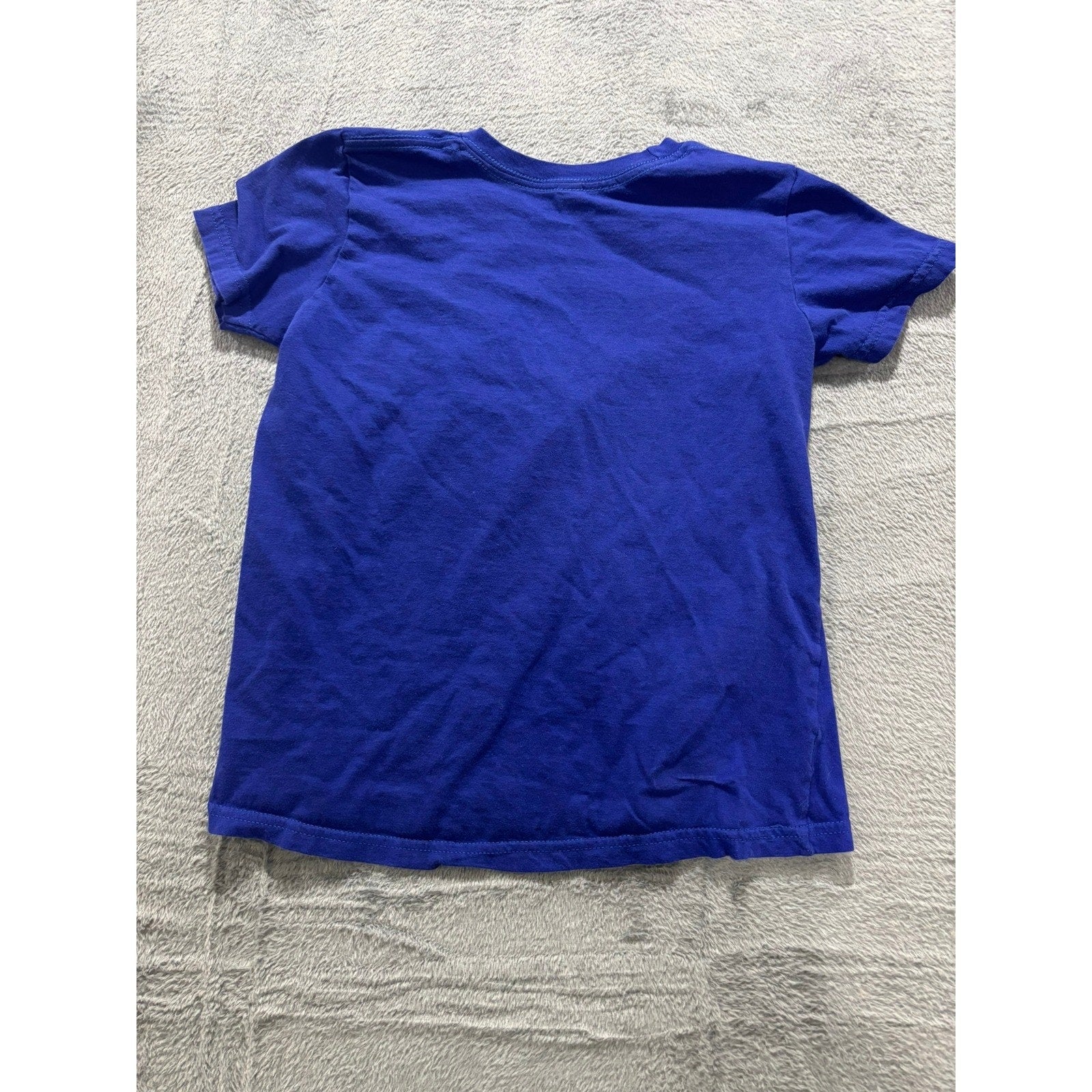 American Apparel Kids Future Jeopardy Champion Graphic T-Shirt Blue Size 10