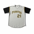 Park Antony Pittsburgh Pirates Roberto Clemente 21 Jersey XL Gray Casual Vintage