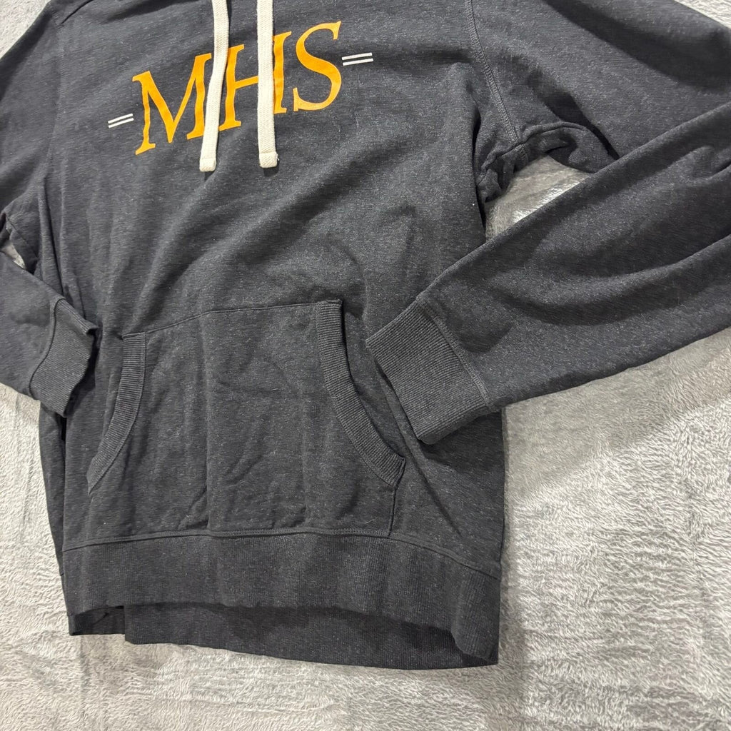 District XL Charcoal Gray Milton Hershey Pullover Hoodie Casual Athleisure