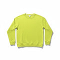 J.Crew S Neon Yellow Womens Sweatshirt Casual Cozy Cotton Pullover