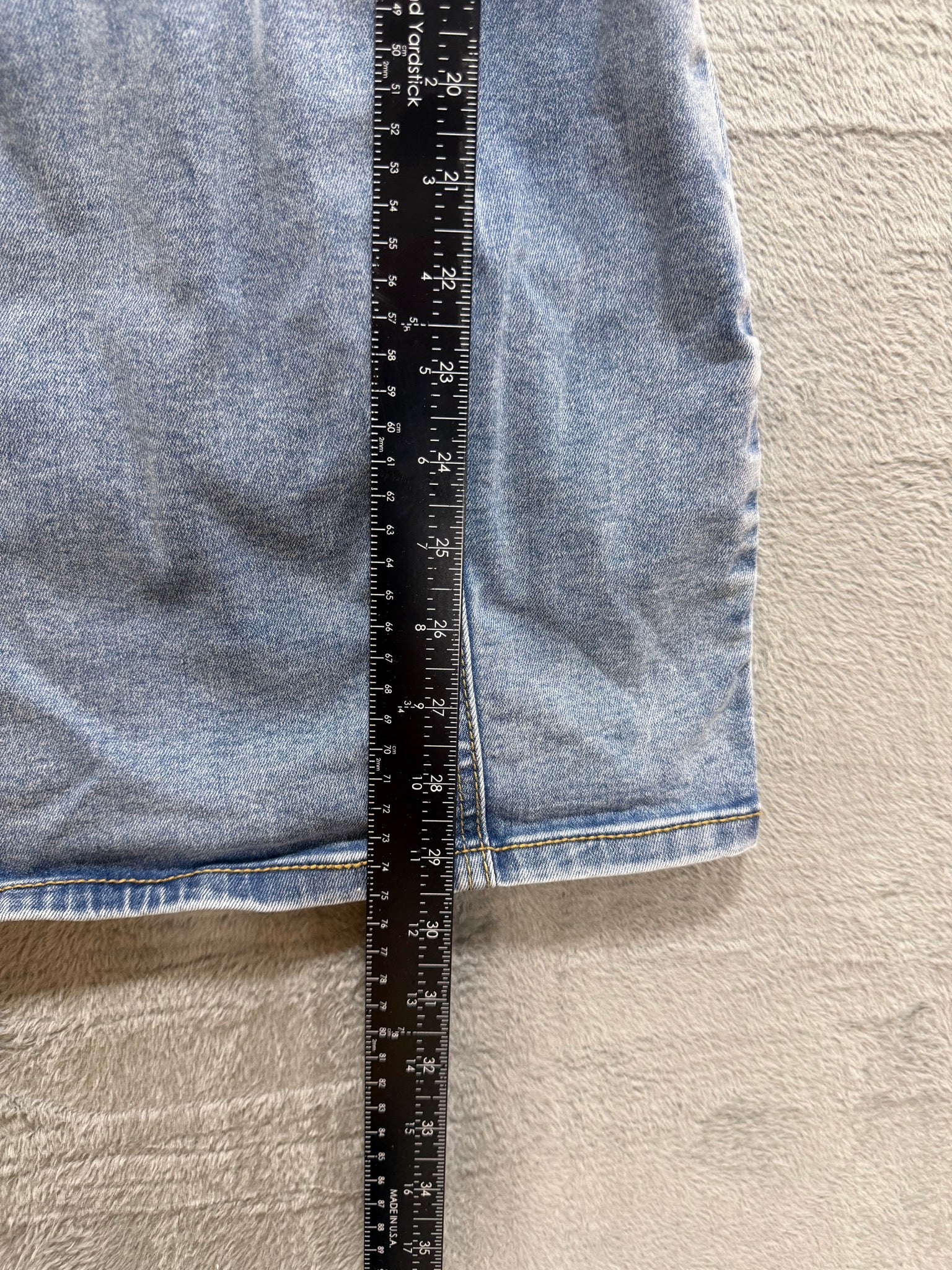 Forever 21 Size S Light Wash Denim Corset Mini Dress Sweetheart Bustier