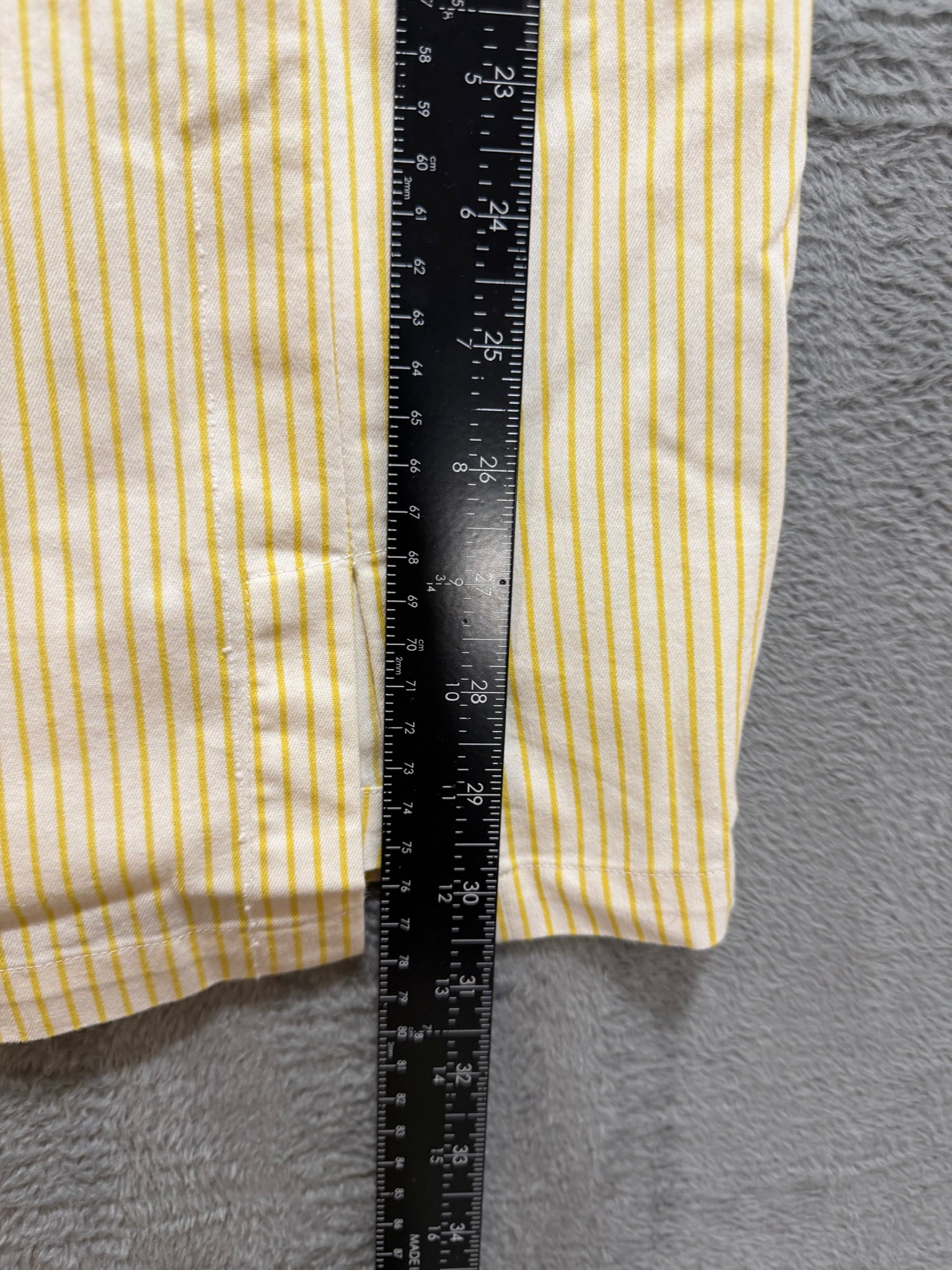 Forever 21 S Yellow Striped Square-Neck Bodycon Mini Dress Zip-Front Summer