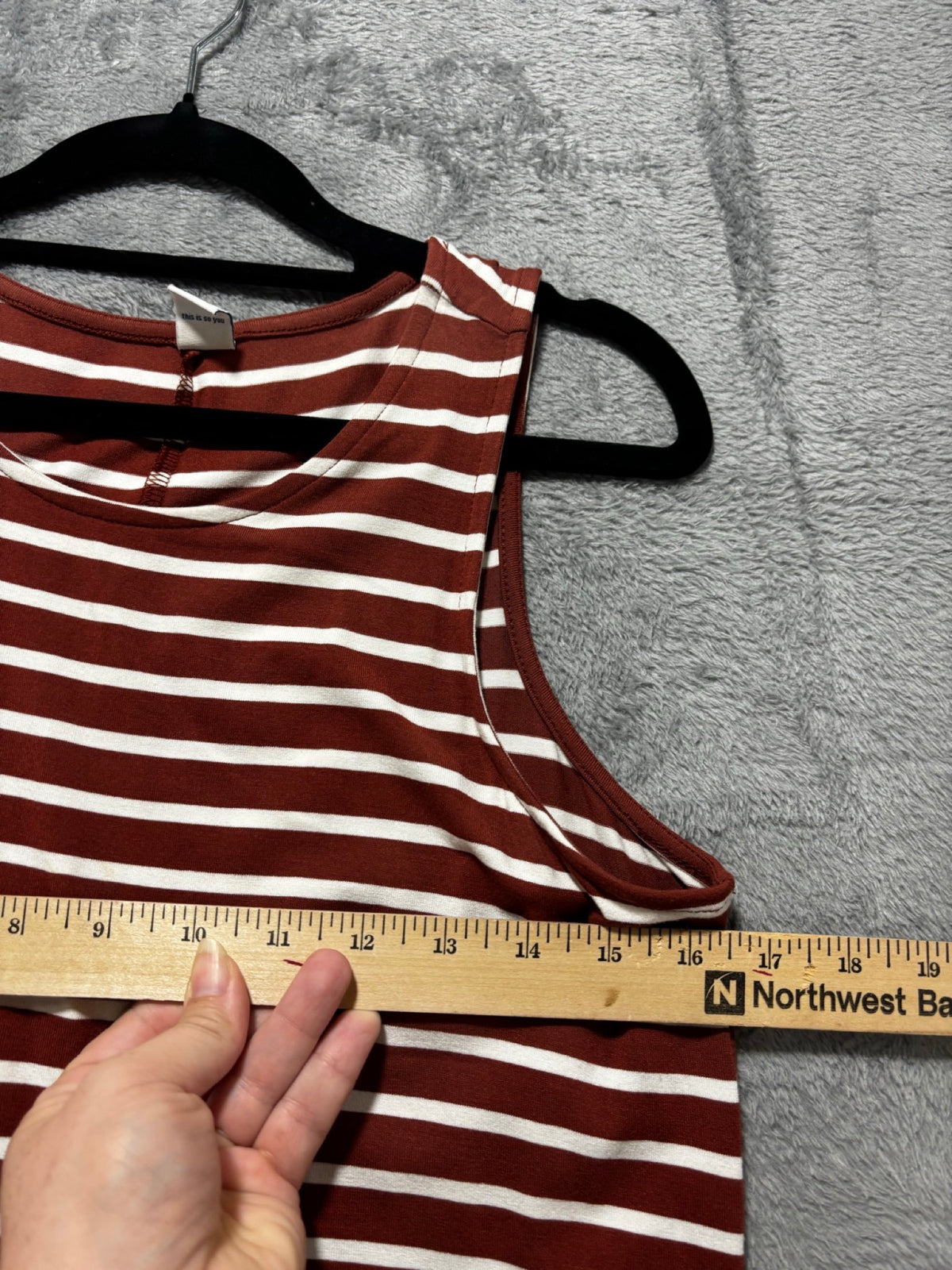 Old Navy Womens M 2 Dresses Bundle 2-Piece Camo & Rust Stripe Sleeveless Swing