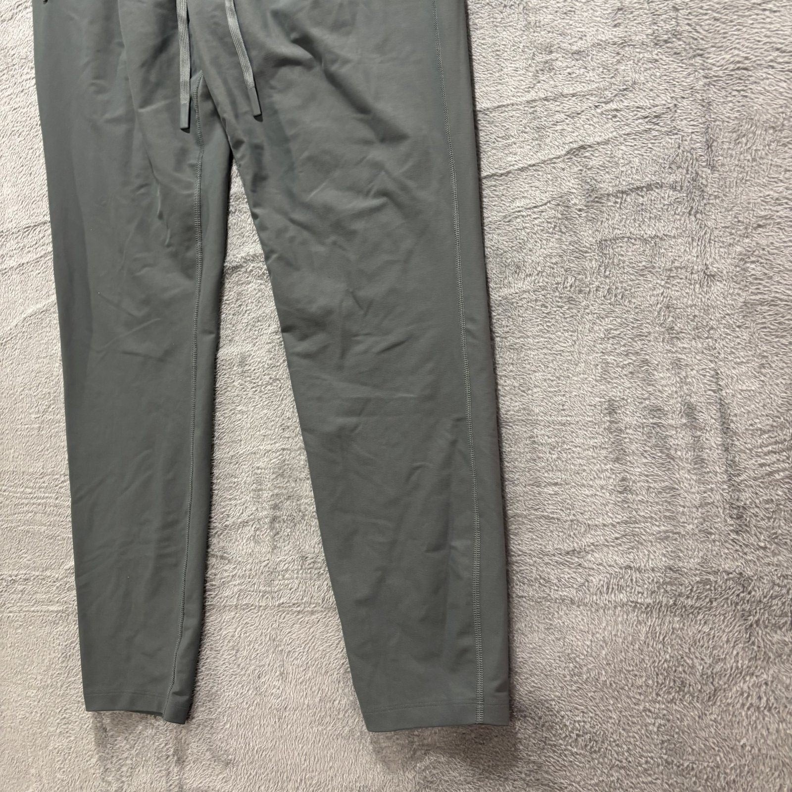 Old Navy Womens L Tall Gray Powersoft High-Rise Jogger Pants Athleisure Casual