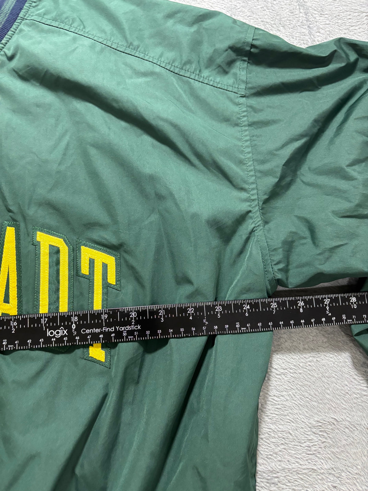 Gear For Sports XL Green Darmstadt V-Neck Nylon Pullover Windshirt Vintage