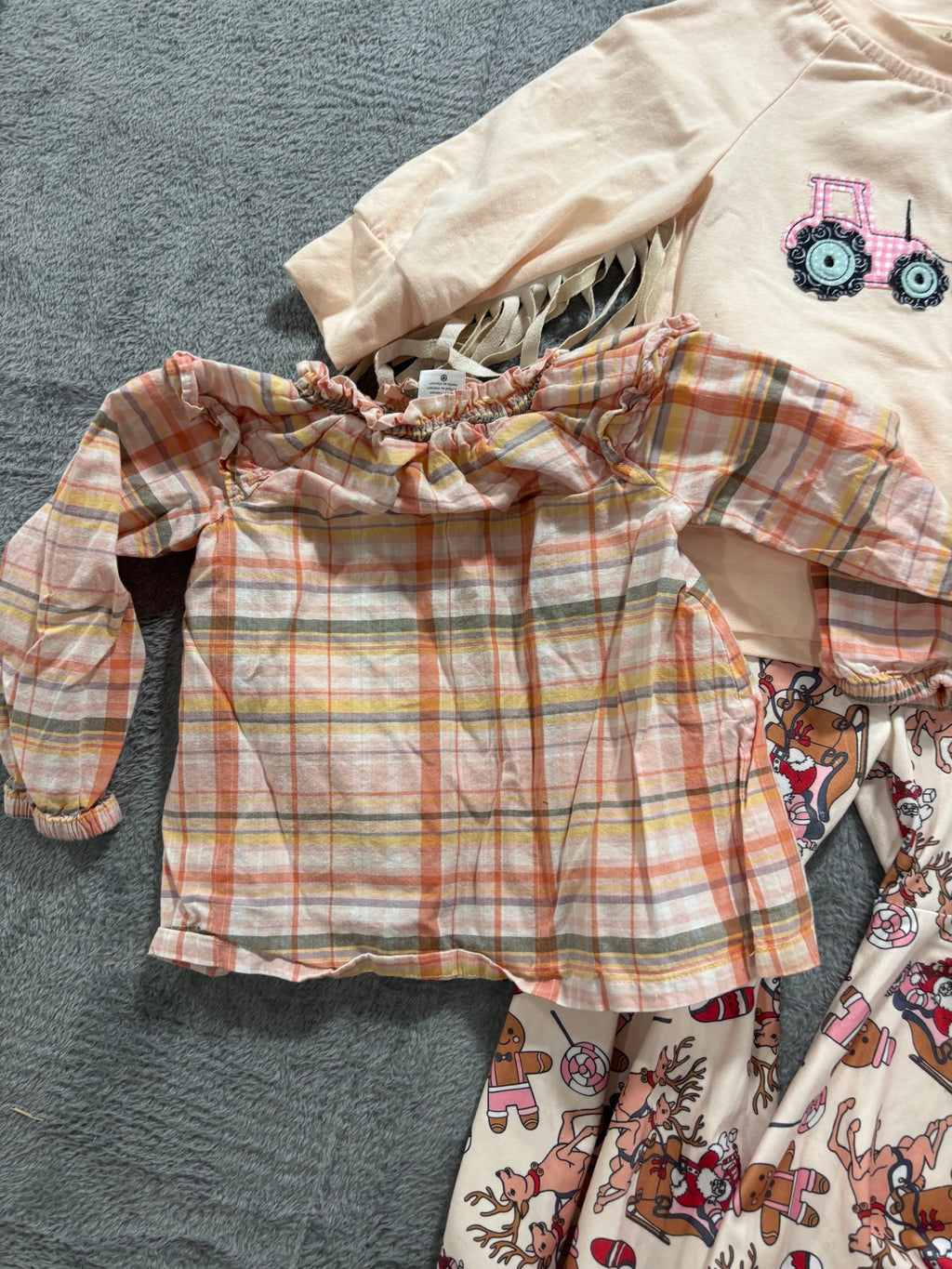 Toddler Girl 18-24M 4Pc Christmas Lot Marie Nicole Set Old Navy Jacket Carters
