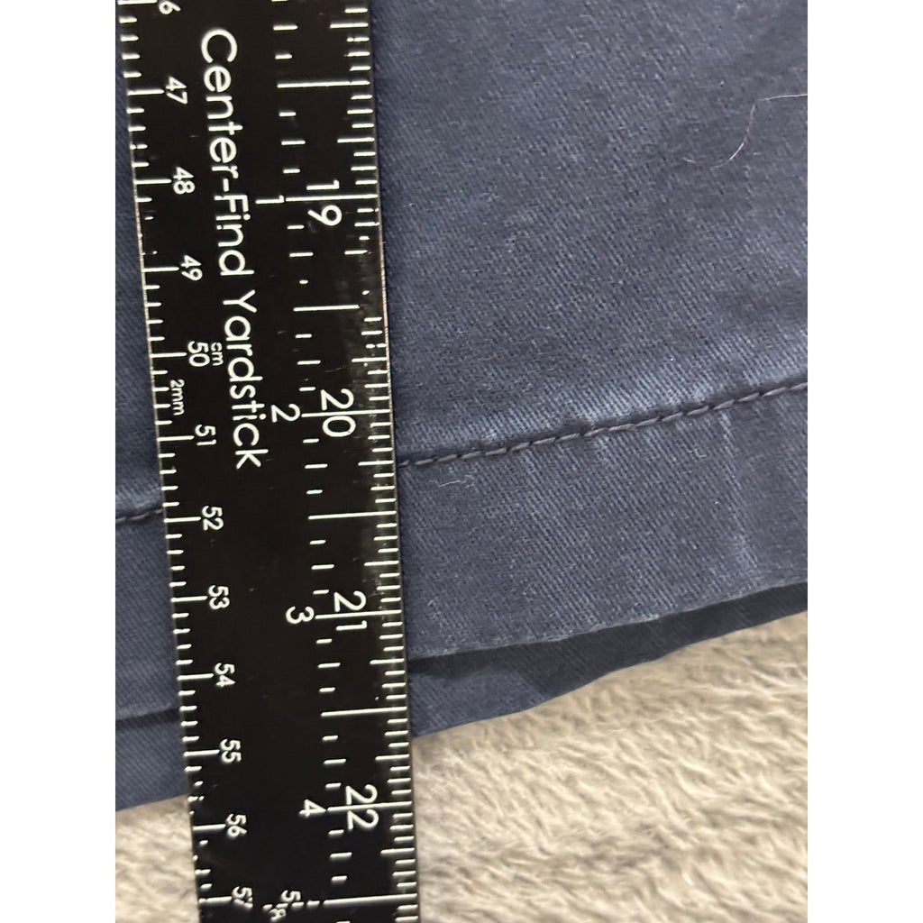 G.H. Bass & Co. 36 Navy Blue Chino Shorts Mens Casual Preppy Summer