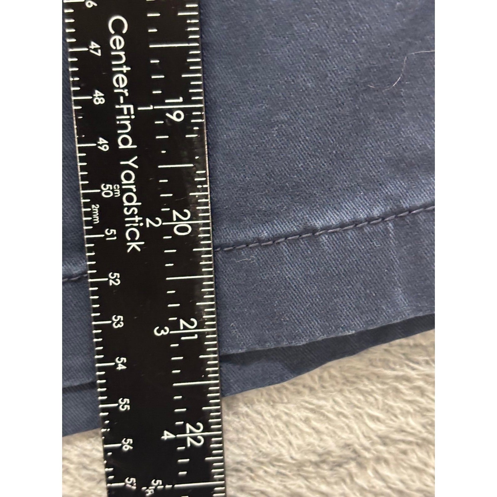 G.H. Bass & Co. 36 Navy Blue Chino Shorts Mens Casual Preppy Summer