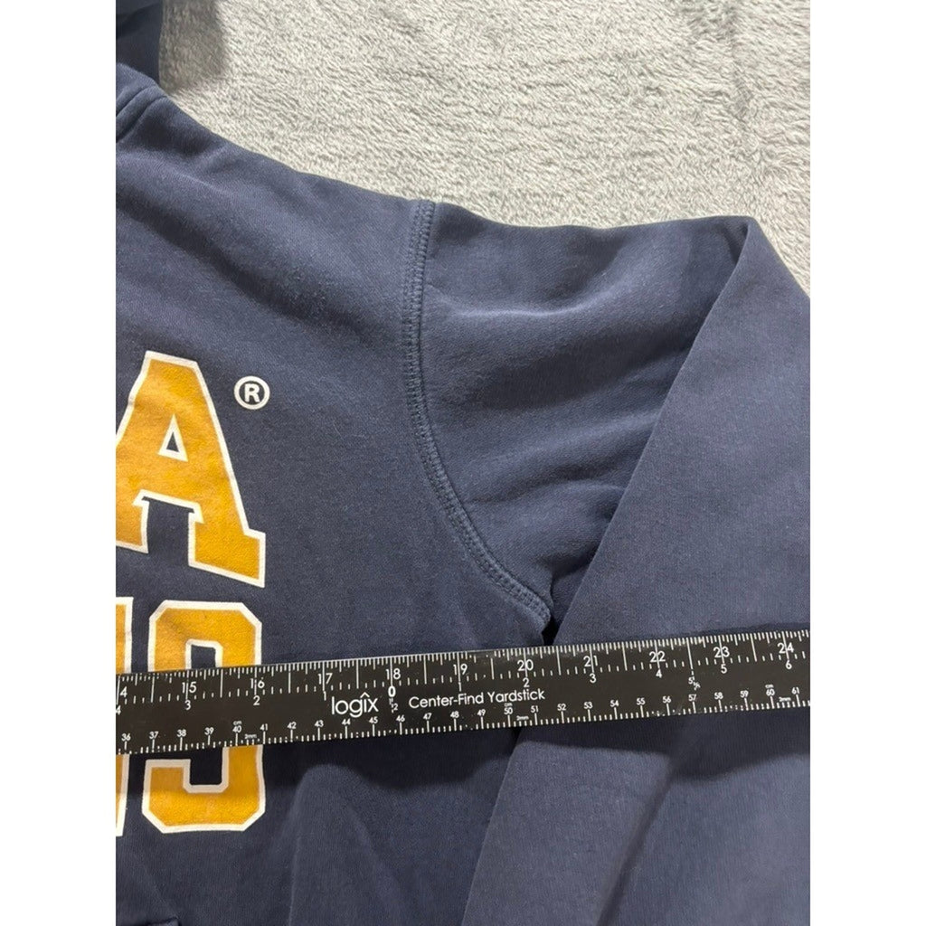 H&M S Navy Blue UCLA Hoodie Womens Vintage Sweatshirt Pullover College Cozy