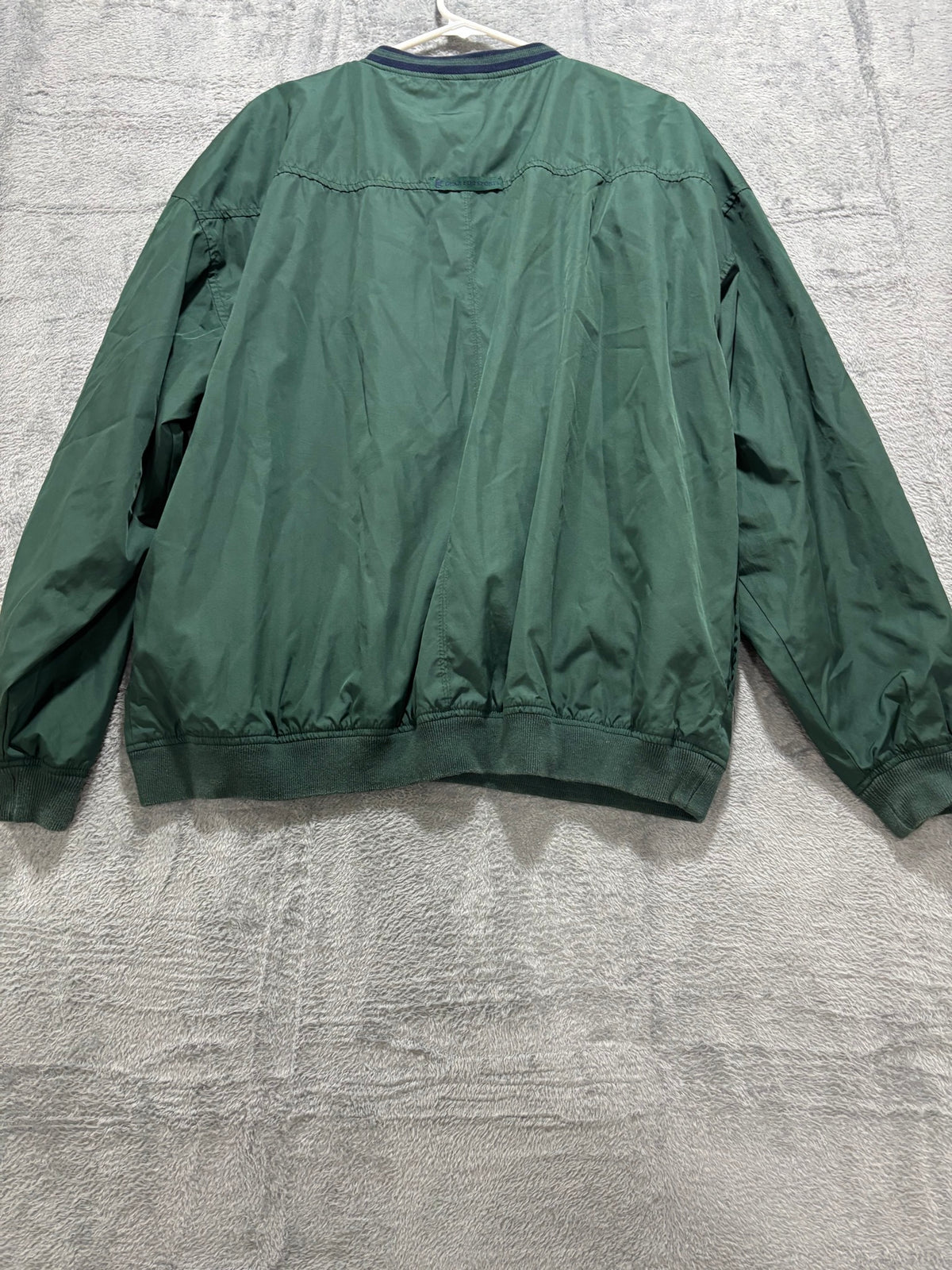 Gear For Sports XL Green Darmstadt V-Neck Nylon Pullover Windshirt Vintage