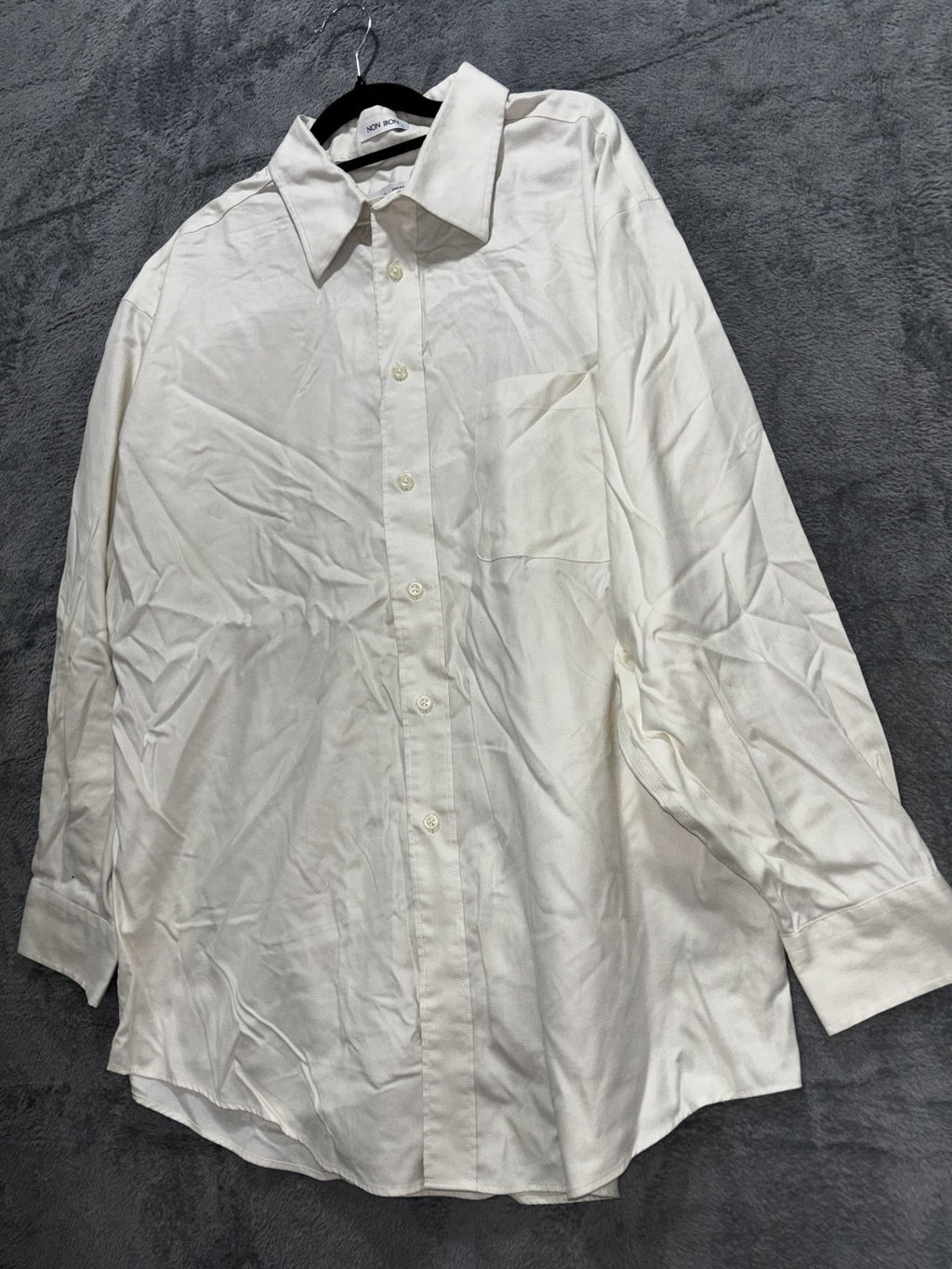 Joseph & Feiss Men's Cream White Shirt 17 1/2 32/33, photo 2 of 8
