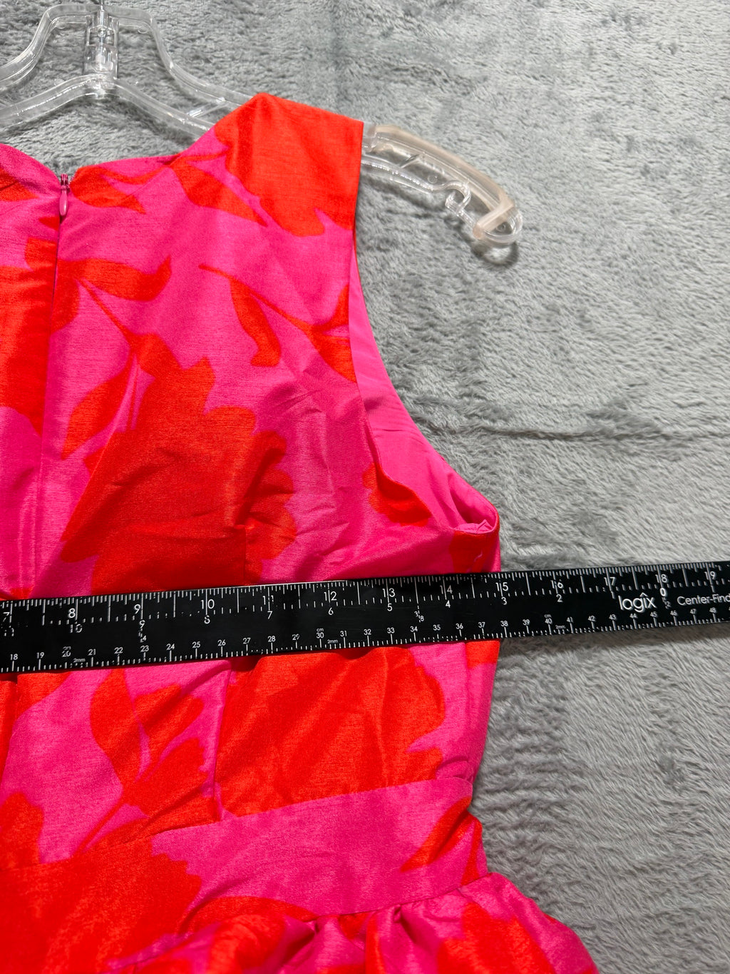 Kate Spade x Target Size 6 Pink Red Floral Peplum Dress NWT Sleeveless