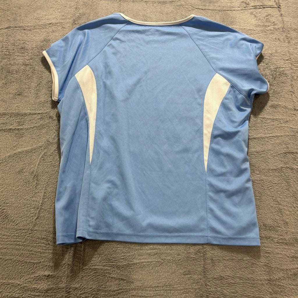 Holloway Womens XL Light Blue Penn State Nittany Lions T-Shirt Athleisure Casual