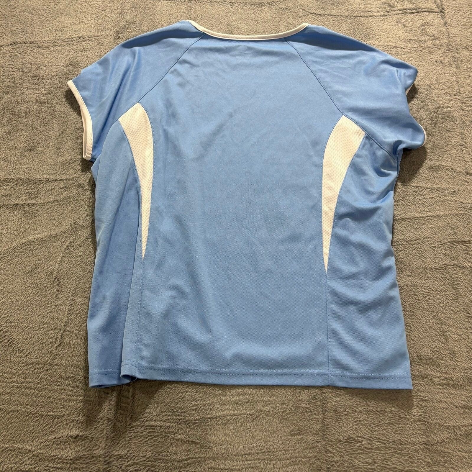 Holloway Womens XL Light Blue Penn State Nittany Lions T-Shirt Athleisure Casual