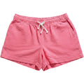 GAP Womens XL Pink Linen Blend Pull On Drawstring Shorts Elastic Waist Casual