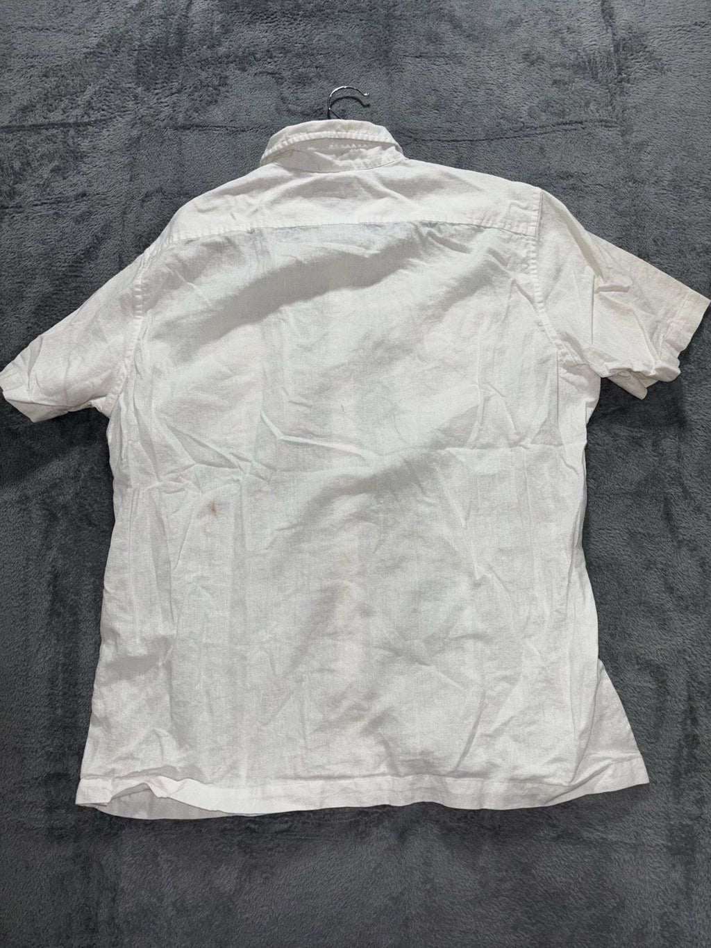Michael Michael Kors Men's White Linen Blend Shirt L, photo 4 of 10
