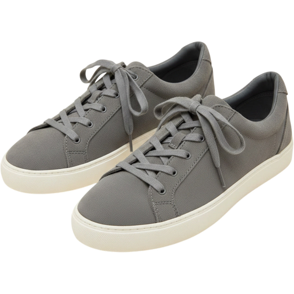 UGG Zilo Womens Geyser Grey Suede Low Top Lace Up Sneakers Neutral Soft Size 9