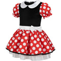 Disney Baby 12-24M Red Minnie Mouse Costume Dress Ears Vintage Casual Womens