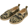 TOMS 9 Green Camo Alpargata Slip On Shoes Toddler Boys Casual Vintage