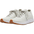 NOBULL 9 Womens Cream Knit Runner Sneakers Athletic Athleisure Casual