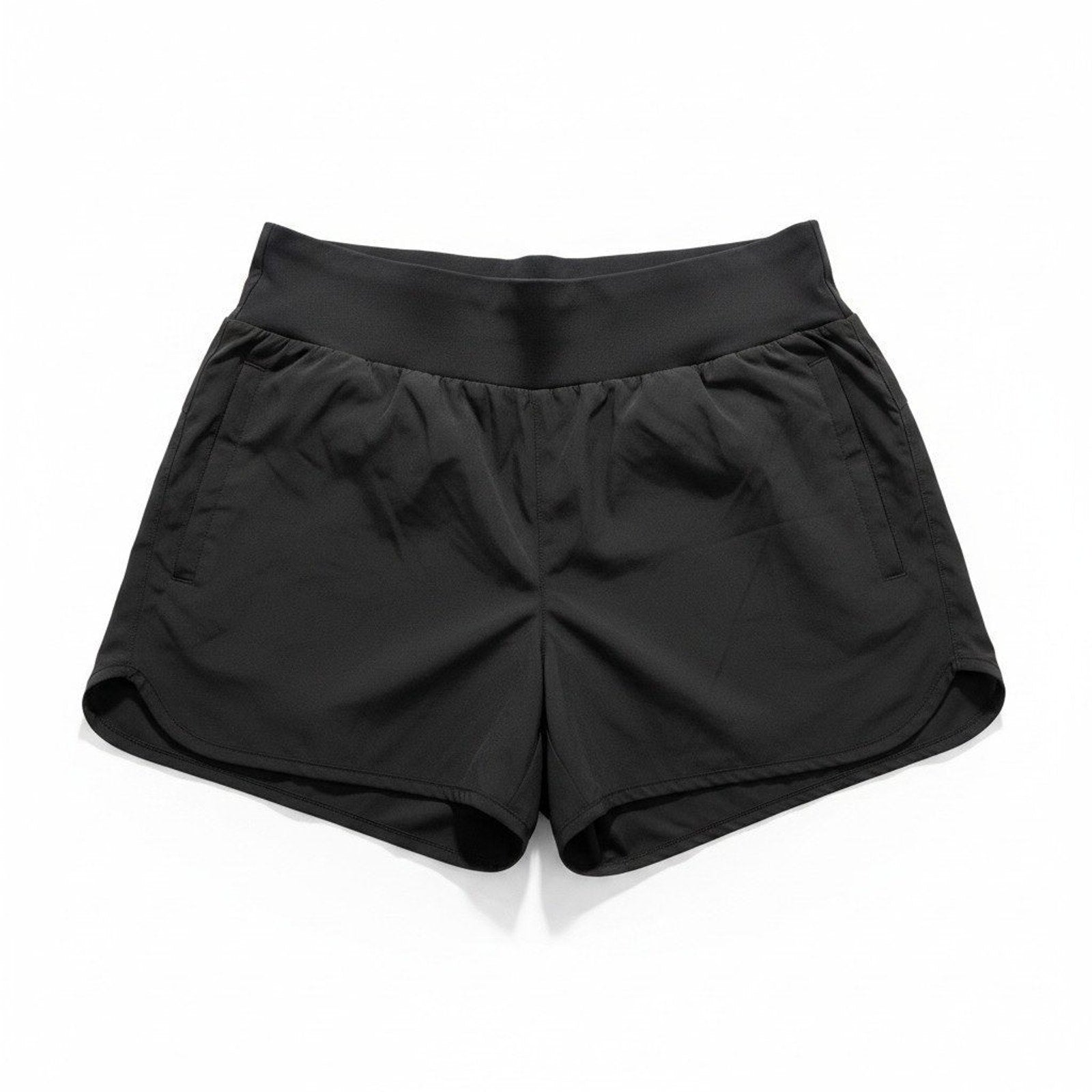 Libin Womens XL Black Running Shorts Athletic Gym Athleisure Casual Activewear