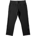 Gottex Womens M Black Cropped Leggings Athleisure Casual Pocket Workout Pants