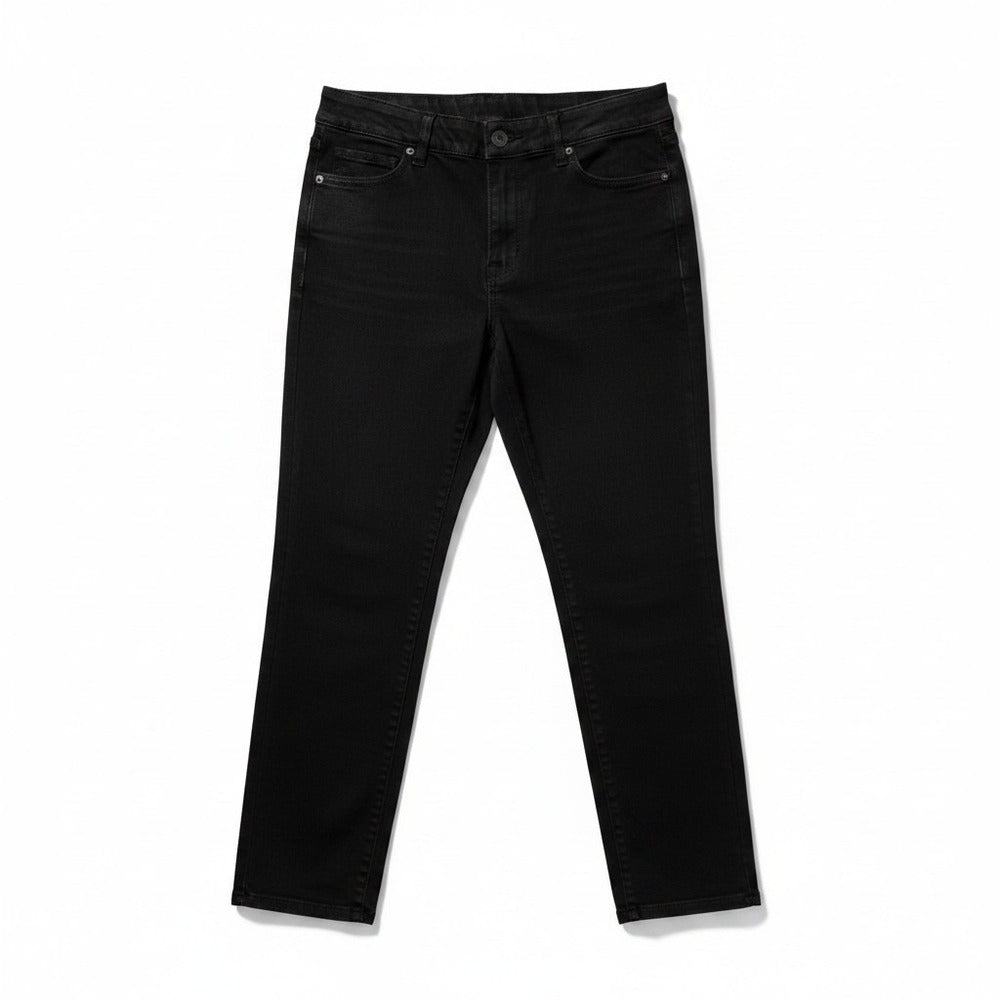 Spanx 1X Tall Black Womens Skinny Jeans Casual Minimalist Slimming Pants
