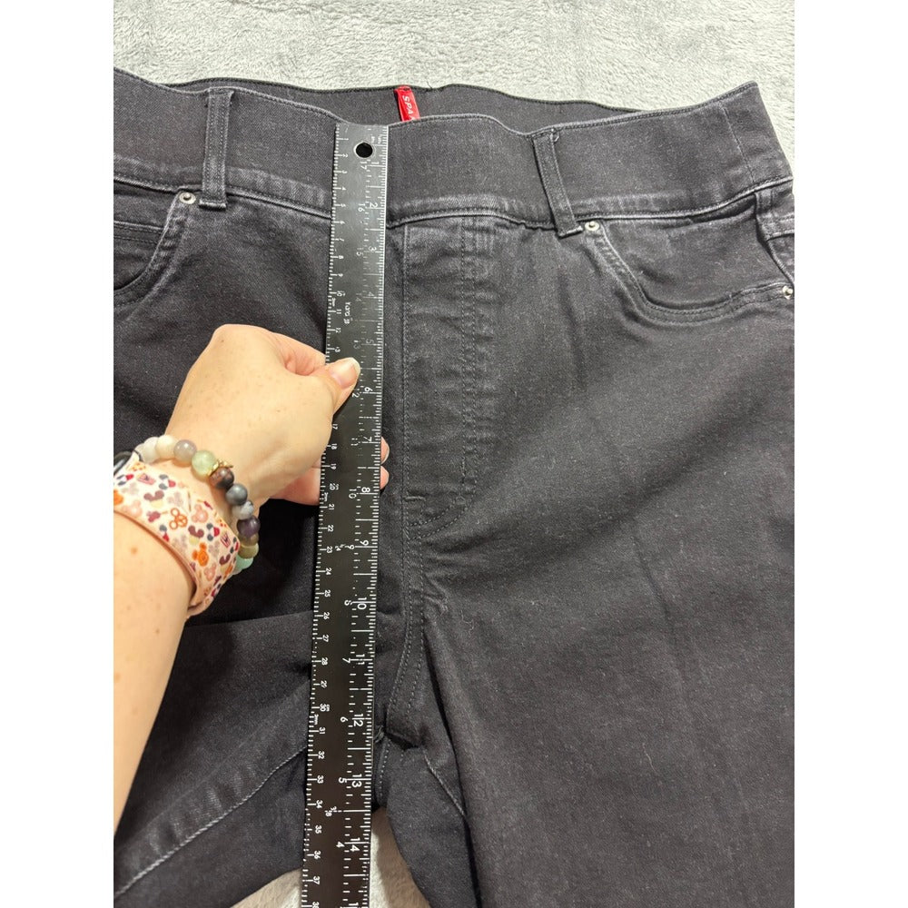 Spanx 1X Tall Black Womens Skinny Jeans Casual Minimalist Slimming Pants