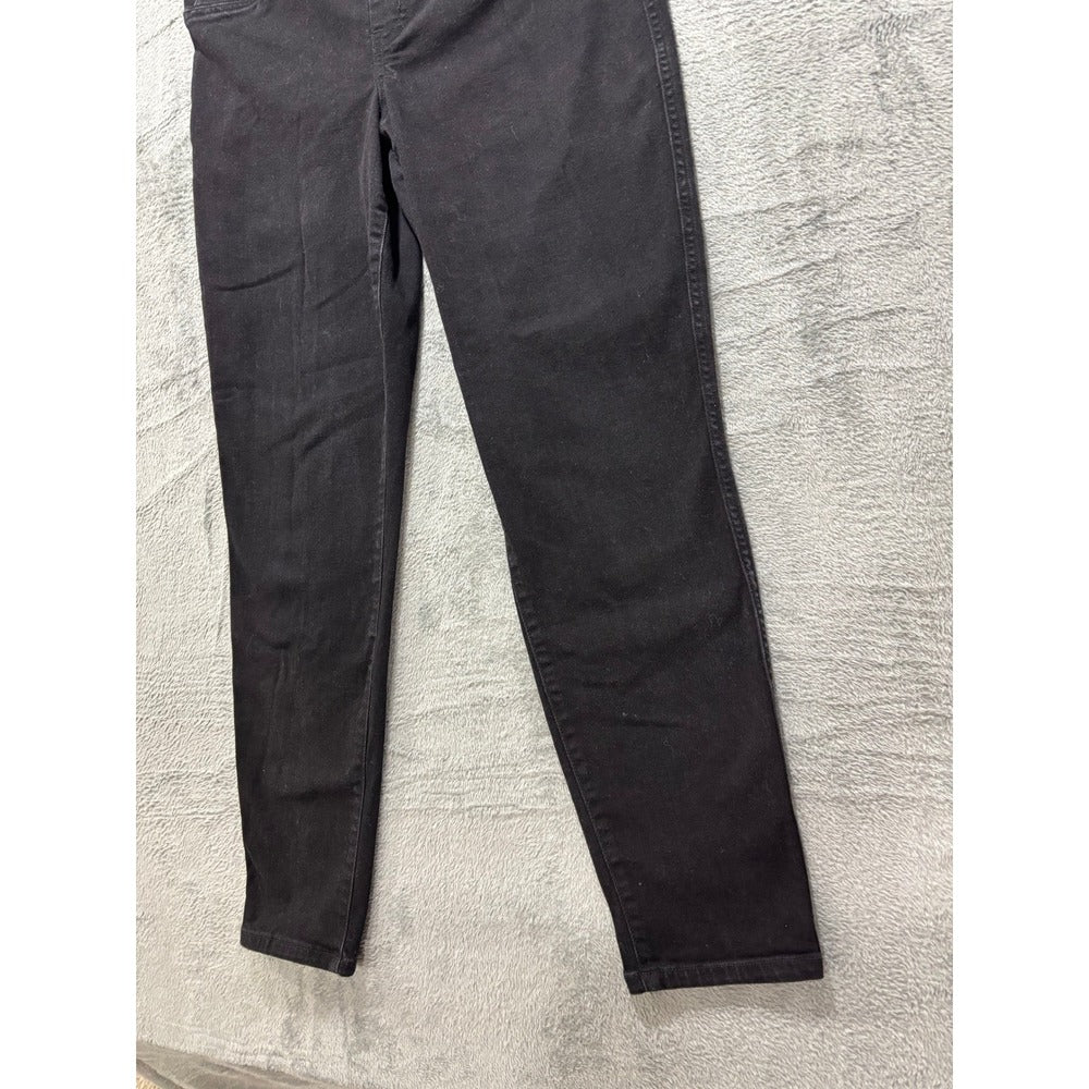 Spanx 1X Tall Black Womens Skinny Jeans Casual Minimalist Slimming Pants