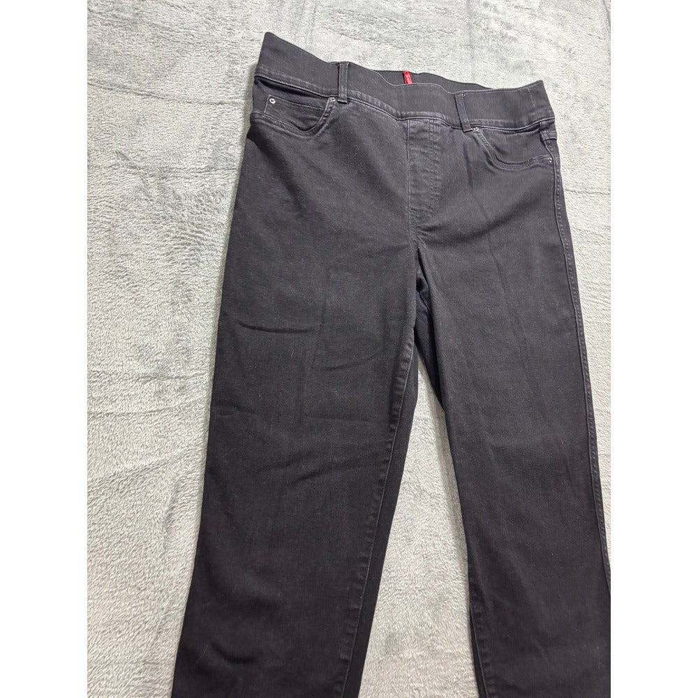 Spanx 1X Tall Black Womens Skinny Jeans Casual Minimalist Slimming Pants