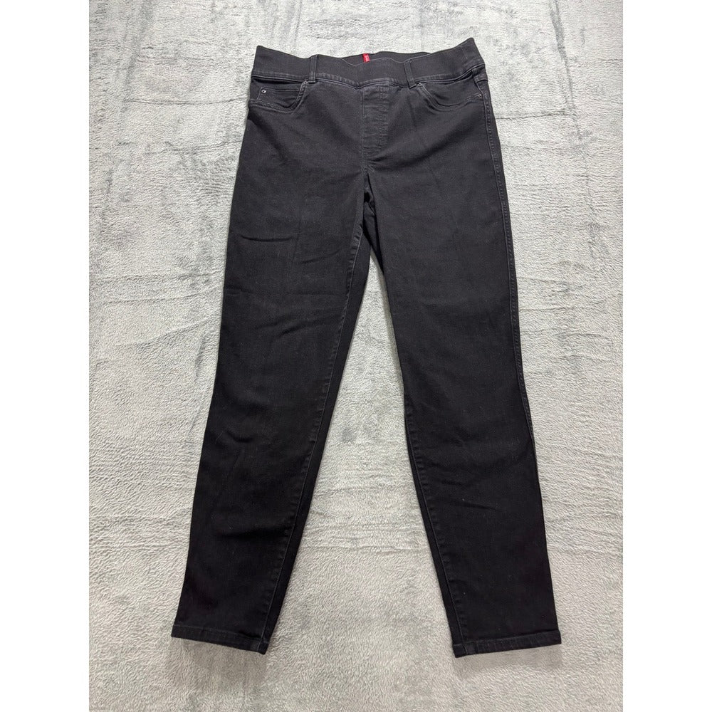 Spanx 1X Tall Black Womens Skinny Jeans Casual Minimalist Slimming Pants