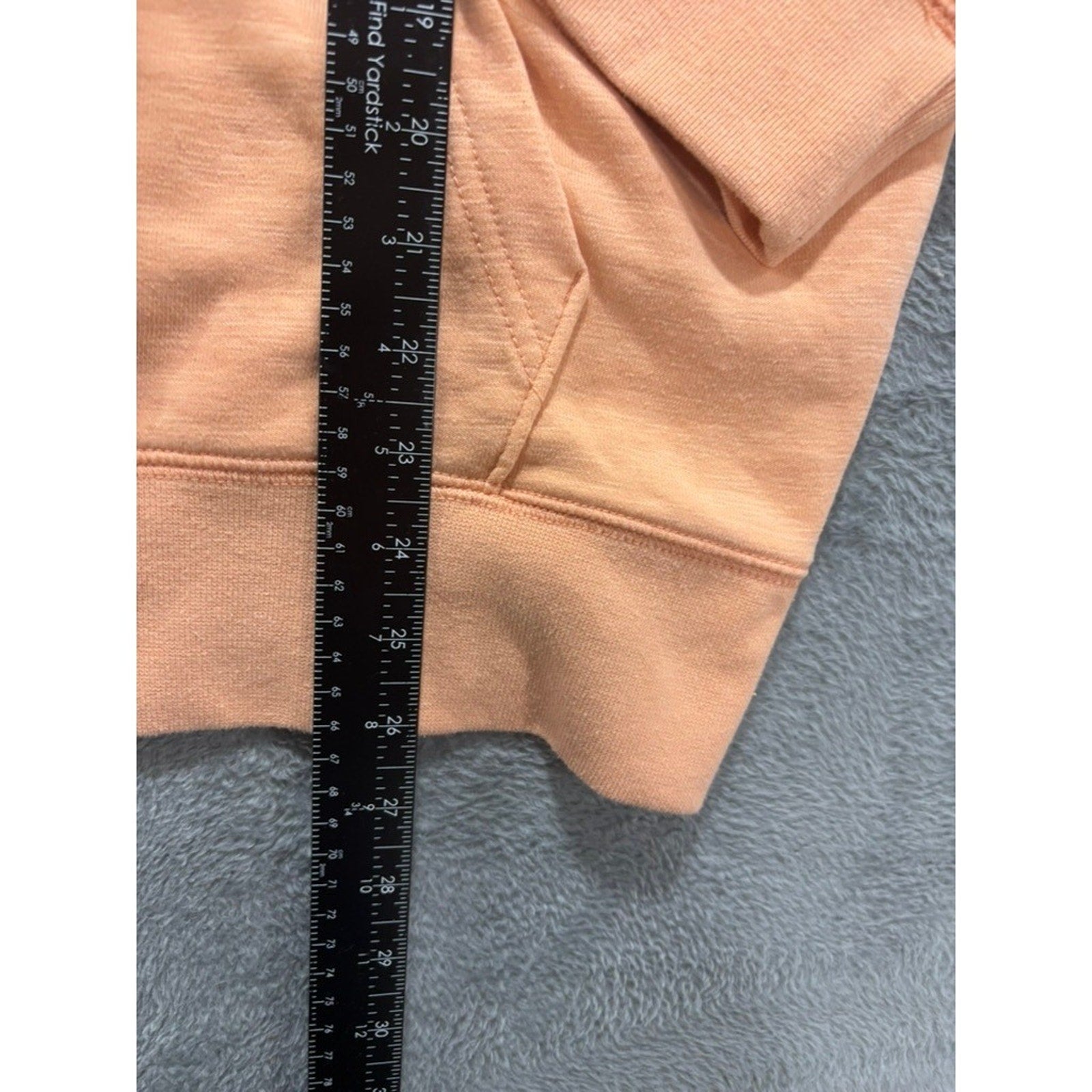 American Eagle M Peach Womens Pullover Hoodie Sweatshirt Cozy Casual Athleisure