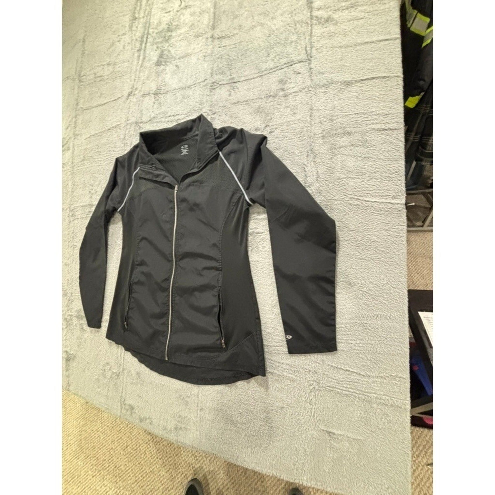 C9 Champion M Black Full Zip Running Jacket Womens Athleisure Casual Activewear