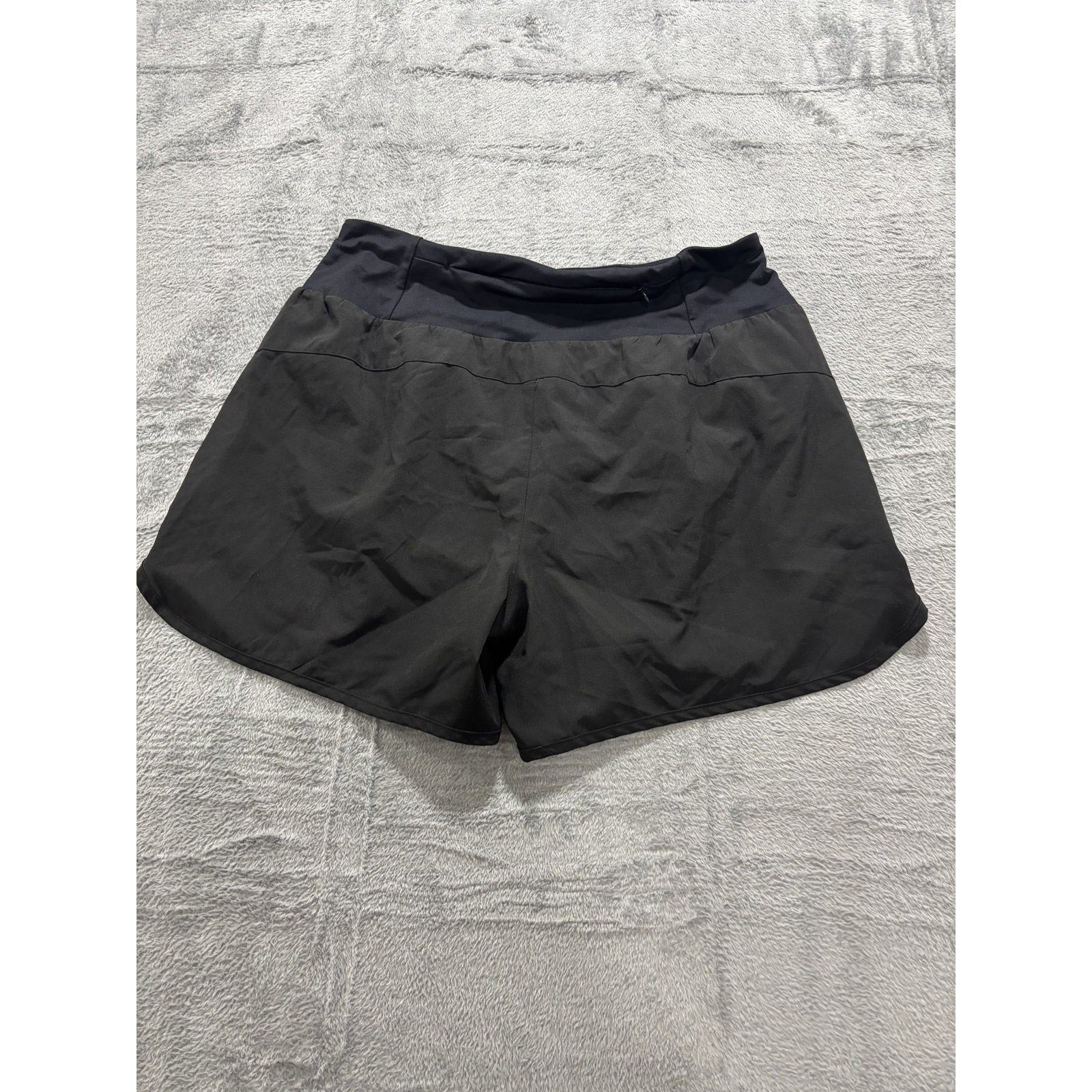 Libin Womens XL Black Running Shorts Athletic Gym Athleisure Casual Activewear