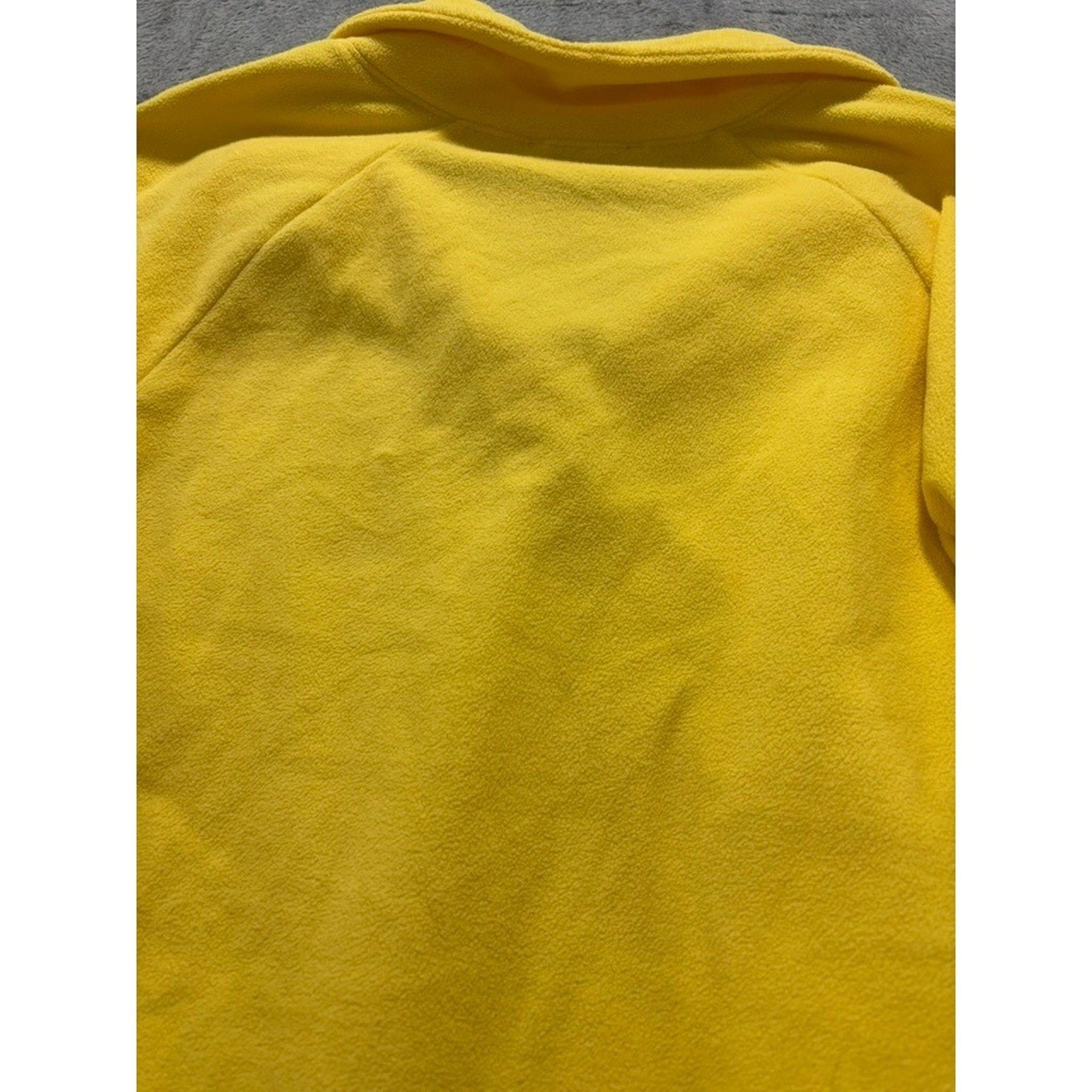 Columbia Glacial IV 1/4 Zip Fleece Pullover Women XXL Yellow Outdoor Hiking