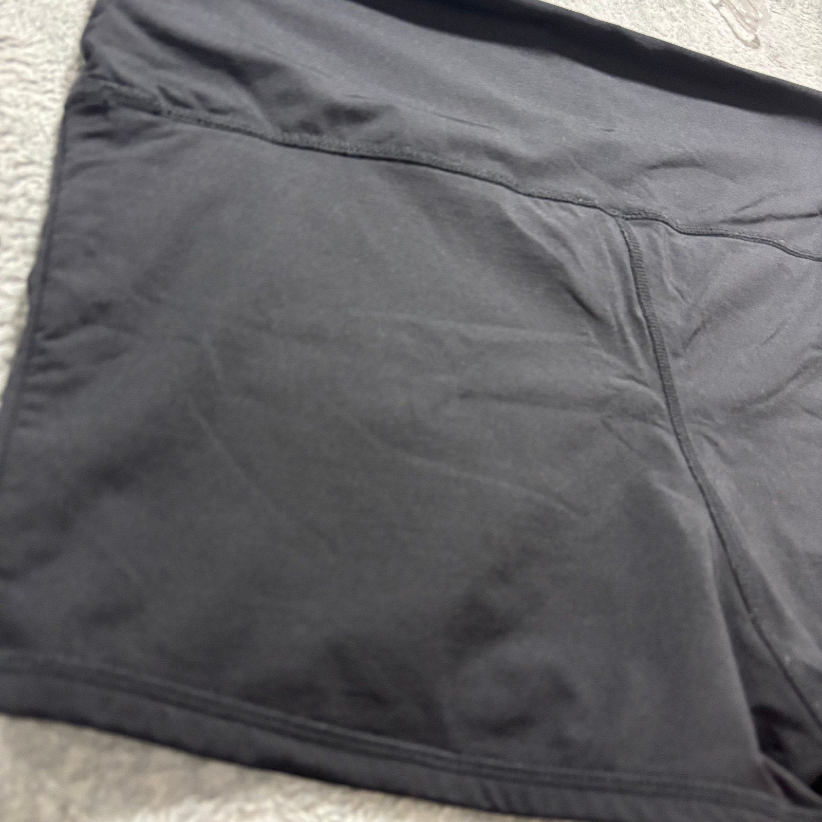 Kona Sol Womens XL Black Swim Shorts Board Shorts Beach Coverup Coastal Swimwear