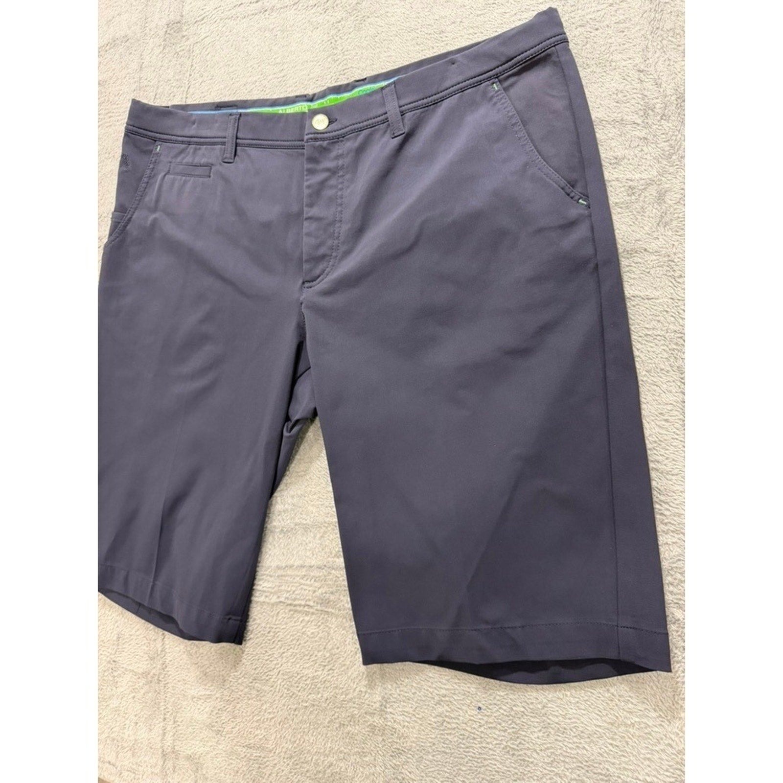 Alberto Golf Shorts Mens 58 US 42 Gray 3xDRY Cooler Performance Stretch Fit