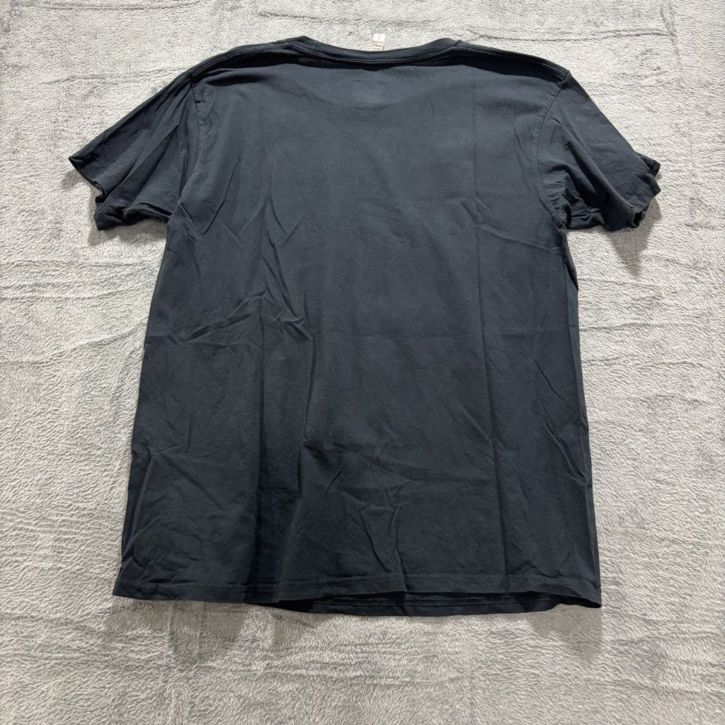 Nintendo Super Mario Brothers Black Graphic T-Shirt L Mens Vintage Casual Tee