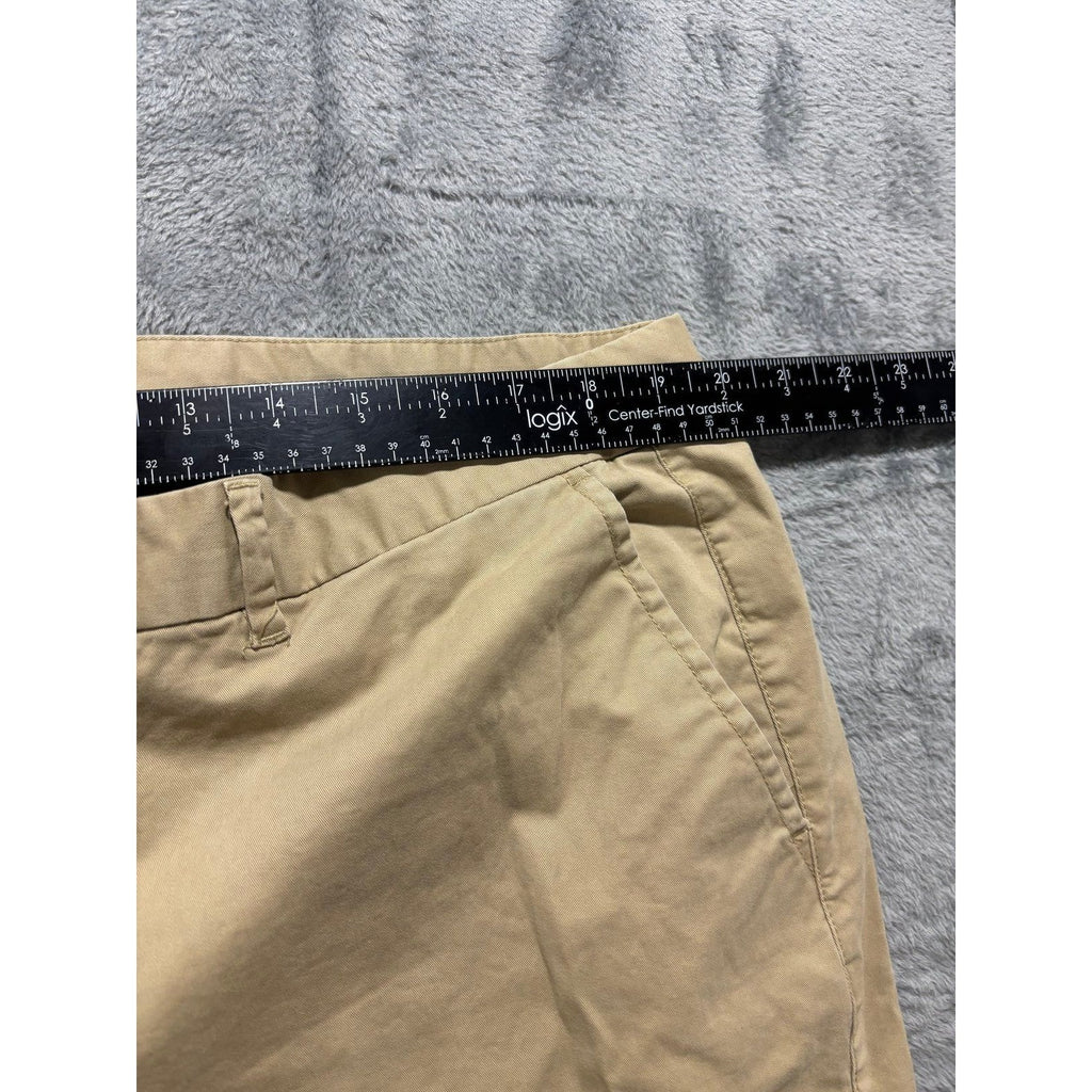 GAP 20 Tan Womens Chino Pants Straight Leg Casual Preppy Trousers
