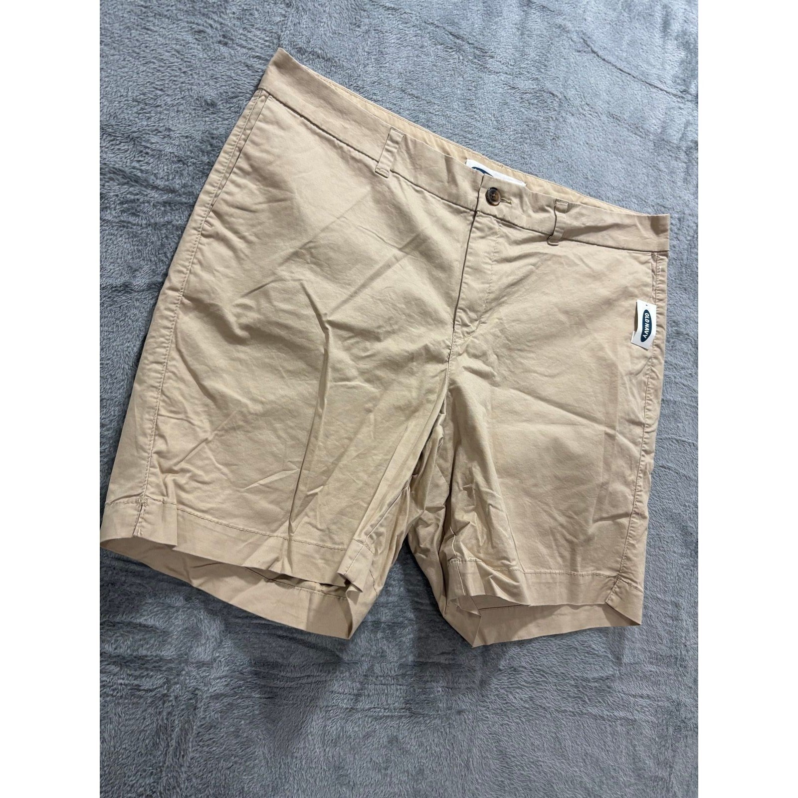 Old Navy Womens 16 Tan Everyday Short Chino Casual Coastal NEW