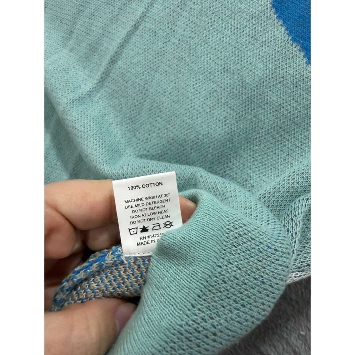 Simply Southern Polo Sweater Mens XXL Knit Sunrise Graphic Short Sleeve