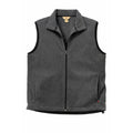 Woolrich Fleece Vest Women M Gray Full Zip Outdoor Lightweight Classic Core