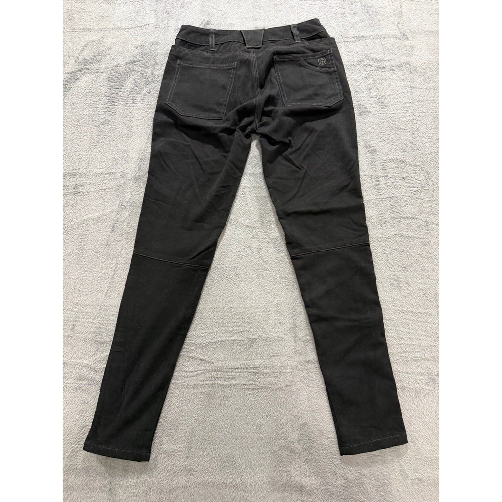 5.11 Tactical 2 Regular Black Skinny Pants Ankle Zip Womens Athleisure Casual