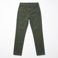 American Eagle 00 Womens Green Stretch Corduroy Straight Jeans High-Rise Boho