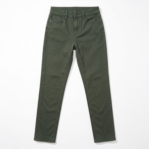 American Eagle Women's Green Corduroy Jeans Size 00