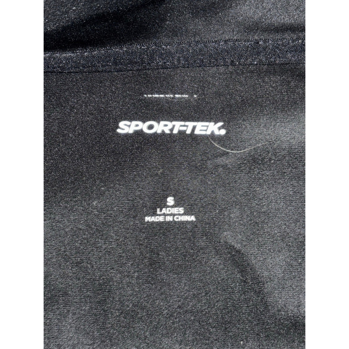 Sport-Tek Womens S Black Hooded Zip Softshell Jacket Athleisure Casual